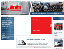 Tablet Screenshot of kiesling.de